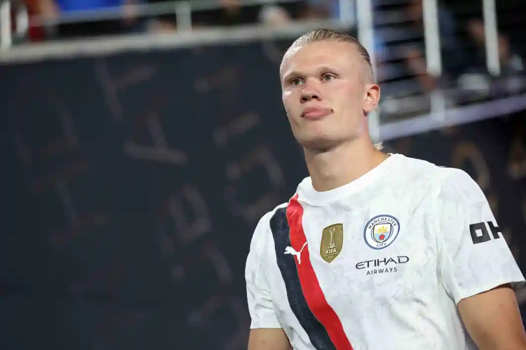 Soccer: FIFA Club World Cup 2025-Round of 16-Al Hilal FC at Manchester City Manchester City, Erling Haaland, EPL
