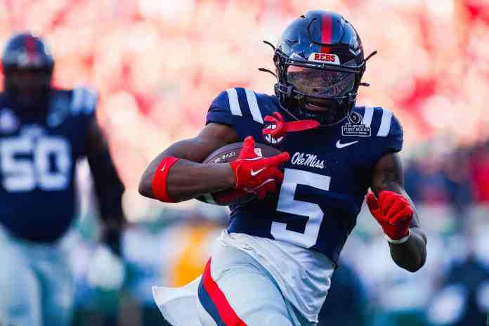 Kewan Lacy, Ole Miss, college football