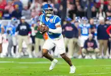 Week 1 College Football Best Bets, Predictions and Picks from Wes Reynolds Trinidad Chambliss, Ole Miss, college football