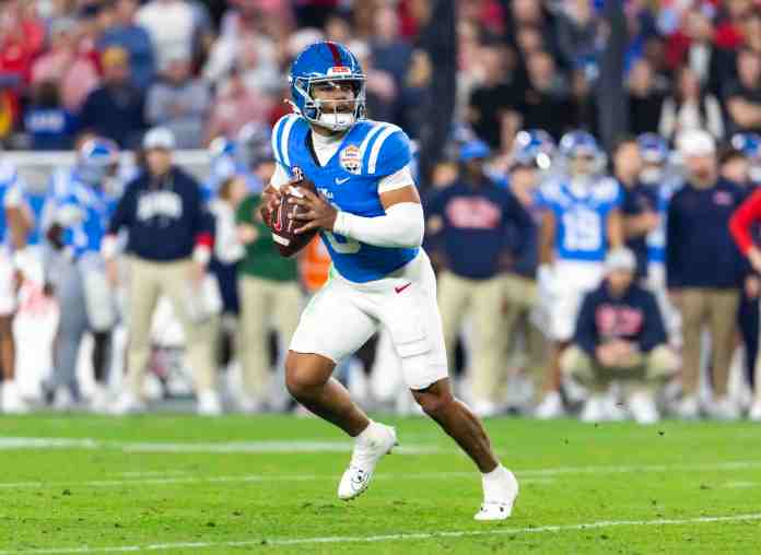 Trinidad Chambliss, Ole Miss, college football