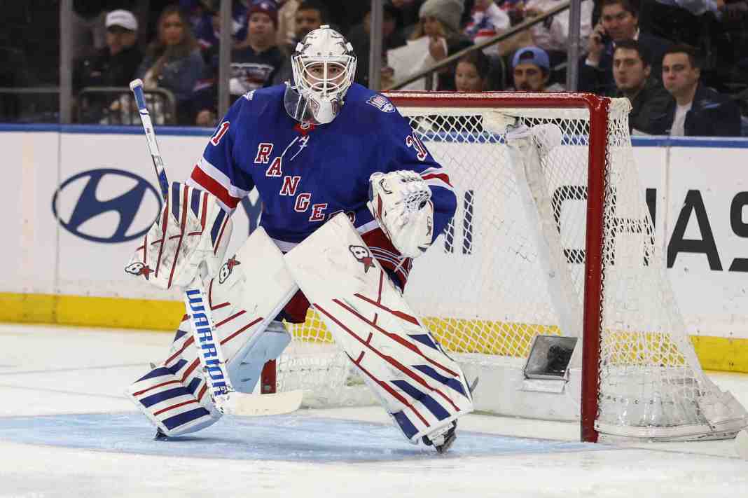 NHL: Ottawa Senators at New York Rangers New York Rangers, Igor Shesterkin, NHL