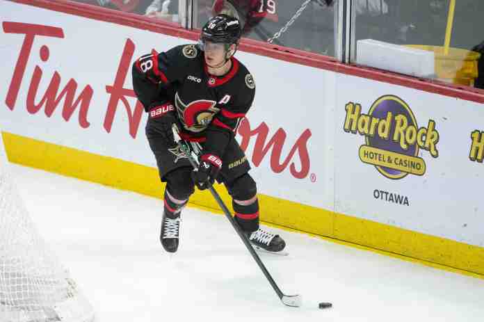 Tim Stutzle, Ottawa Senators, NHL