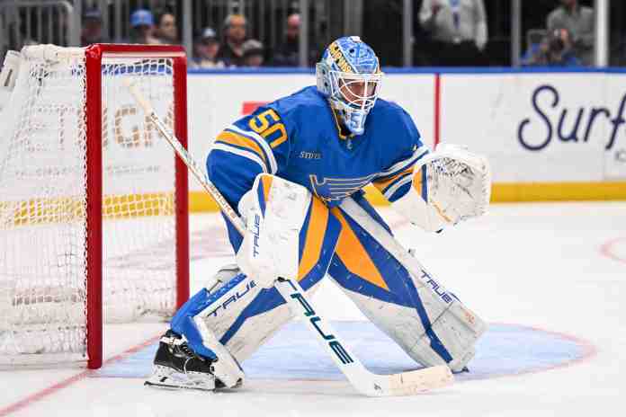 Jordan Binnington, St. Louis Blues, NHL