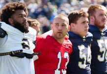 College Football Week 1 Sunday Best Bets: Louisville-Ole Miss, Notre Dame-Wisconsin Picks C.J. Carr of Notre Dame