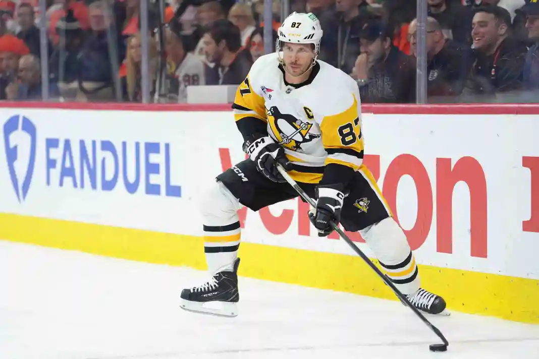 NHL: Stanley Cup Playoffs-Pittsburgh Penguins at Philadelphia Flyers Sidney Crosby, Pittsburgh Penguins, NHL
