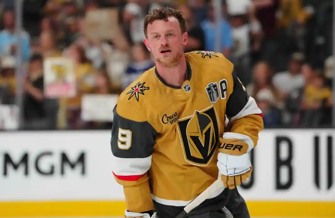 NHL: Stanley Cup Final-Carolina Hurricanes at Vegas Golden Knights Jack Eichel, Vegas Golden Knights, NHL