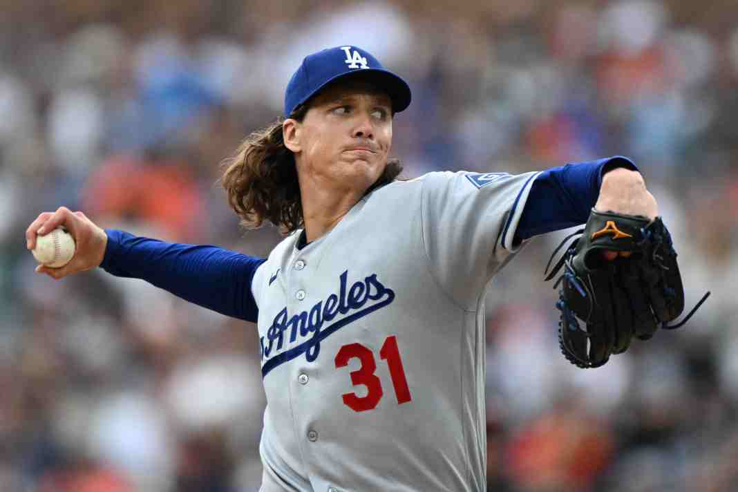 MLB: Los Angeles Dodgers at Detroit Tigers Tyler Glasnow, Los Angeles Dodgers, MLB