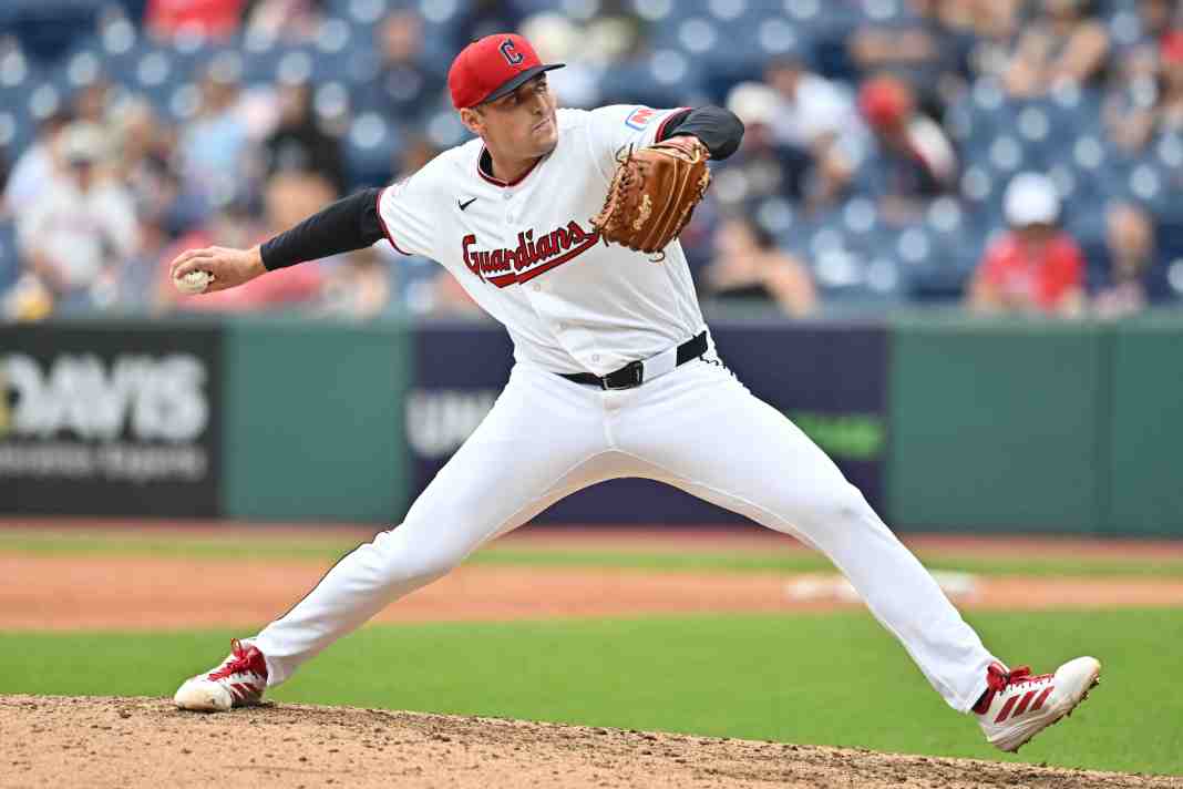 MLB: Kansas City Royals at Cleveland Guardians Cade Smith, Cleveland Guardians, MLB