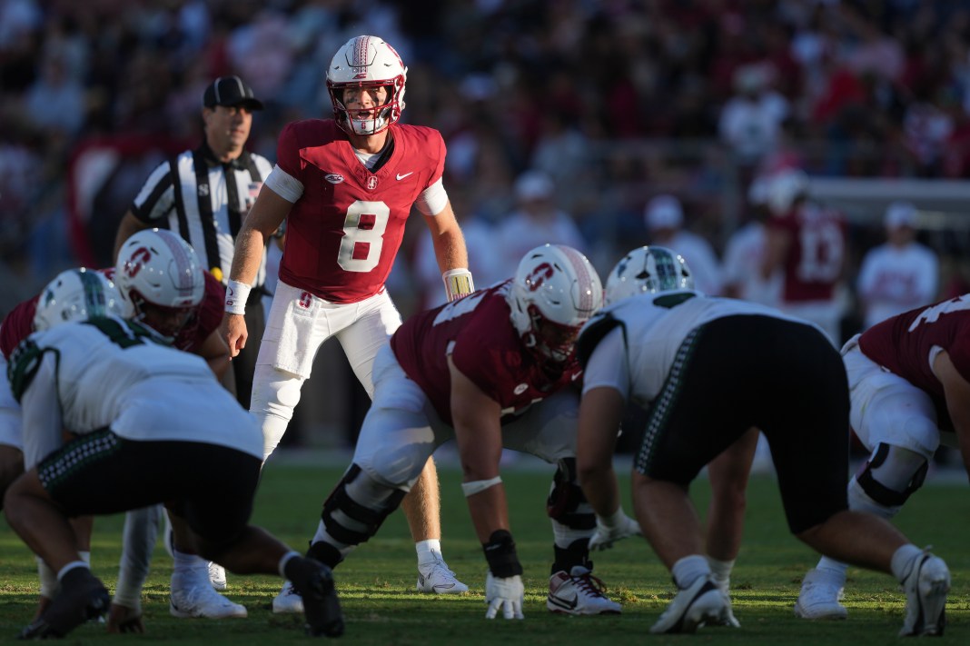 NCAA Football: Hawaii at Stanford miami vs. stanford toledo vs. michigan state friday college football picks