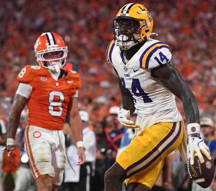 LSU, Clemson, college football