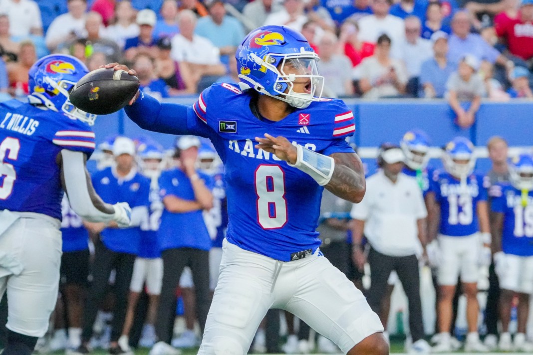 NCAA Football: LIU at Kansas missouri vs. kansas pick prediction tigers vs. jayhawks