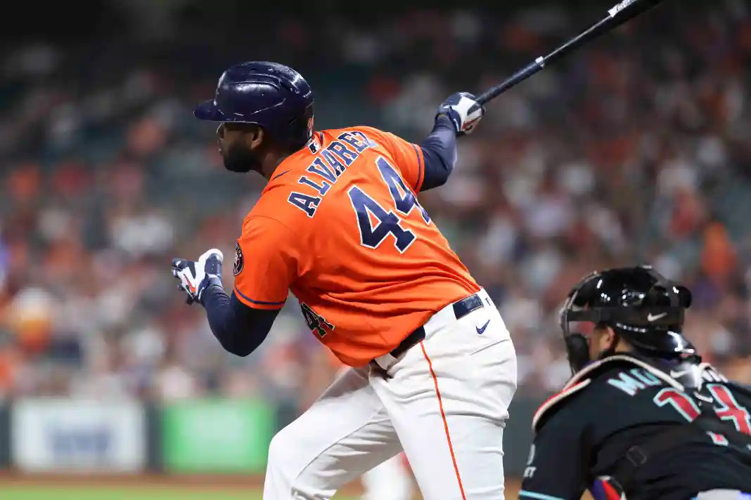 MLB: Arizona Diamondbacks at Houston Astros Yordan Alvarez, Houston Astros, MLB