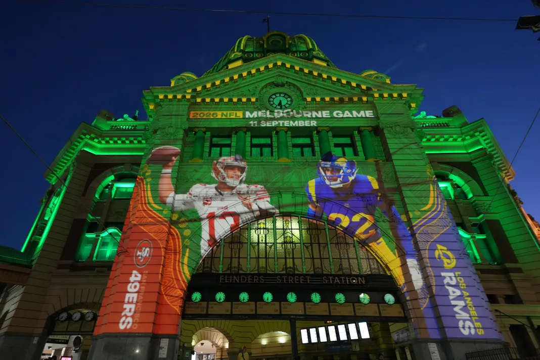 NFL: Melbourne Game City Scenes NFL in Australia