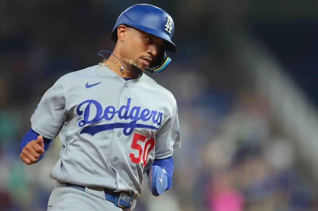 MLB: Los Angeles Dodgers at Miami Marlins Mookie Betts, Los Angeles Dodgers, MLB