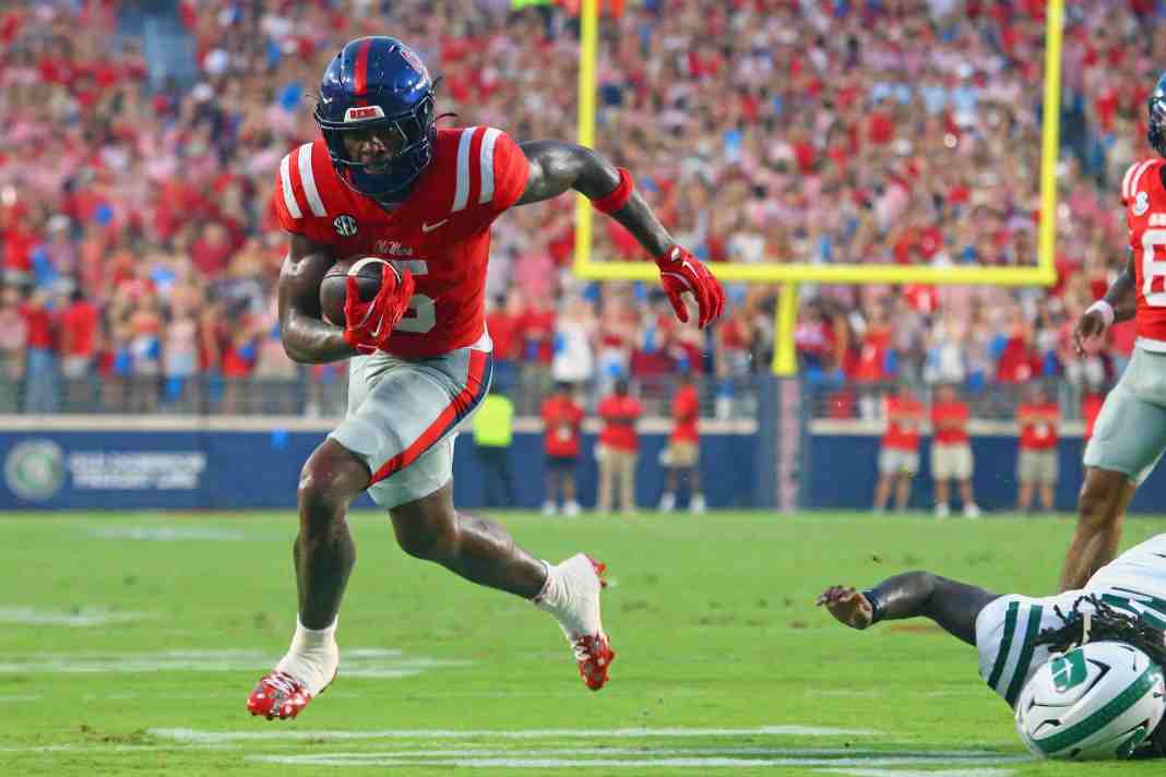 NCAA Football: Charlotte at Mississippi Kewan Lacy, Ole Miss, college football