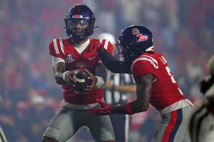Trinidad Chambliss, Ole Miss, college football