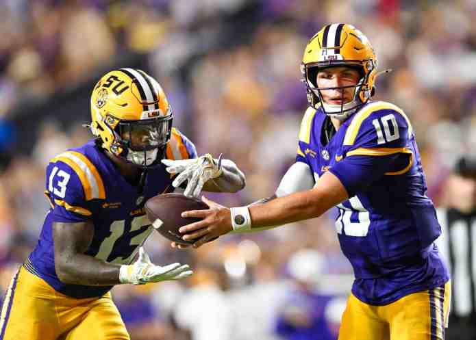Sam Leavitt, LSU, college football