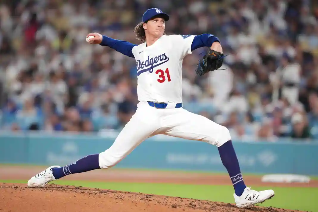 MLB: San Francisco Giants at Los Angeles Dodgers Tyler Glasnow, Los Angeles Dodgers, MLB