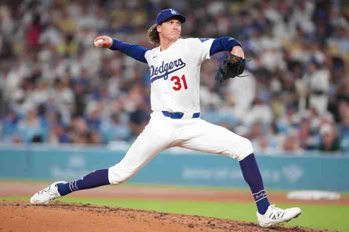 Tyler Glasnow, Los Angeles Dodgers, MLB