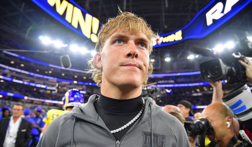 NFL: New York Giants at Los Angeles Rams Jaxson Dart