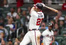 Steve Makinen’s MLB Picks from Betting Splits and Systems for Saturday, September 26 Matt Olson, Atlanta Braves, MLB