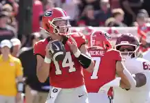 College Football Top Plays Based on Betting Splits, Power Ratings and Trends – Week 5 Gunner Stockton, Georgia, college football