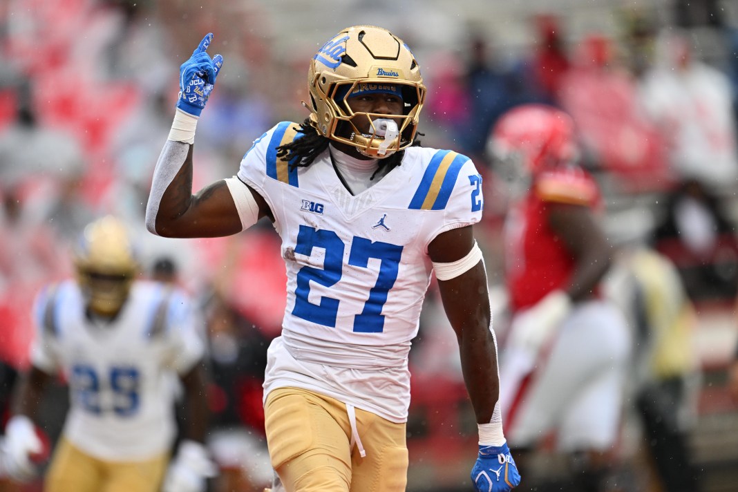 NCAA Football: UCLA at Maryland Ta'Shawn James UCLA Bruins defensive back