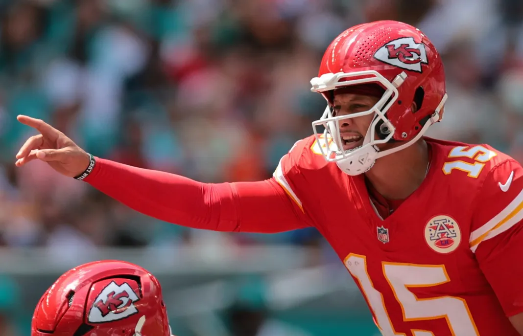 NFL: Kansas City Chiefs at Miami Dolphins Patrick Mahomes Kansas City Chiefs quarterback
