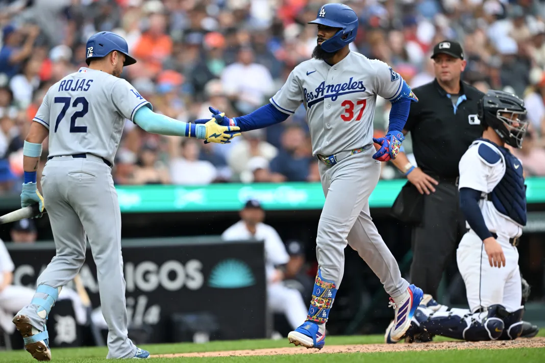 MLB: Los Angeles Dodgers at Detroit Tigers