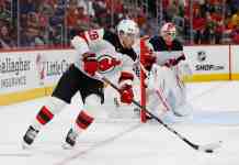 NHL Predictions: Expert Picks on Monday, October 12 Timo Meier, New Jersey Devils, NHL
