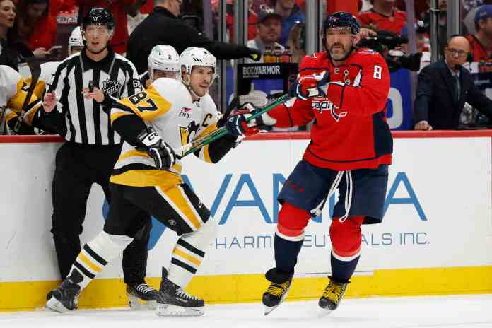 Sidney Crosby, Alex Ovechkin, Pittsburgh Penguins, Washington Capitals, NHL