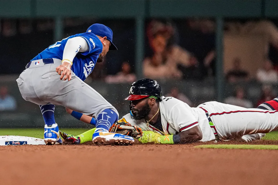 MLB: Los Angeles Dodgers at Atlanta Braves braves vs. dodgers nlds prediction preview picks