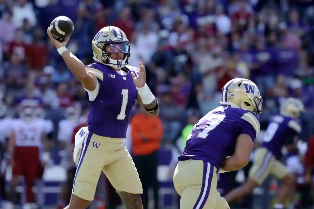NCAA Football: Washington State at Washington Demond Williams Jr, Washington, college football