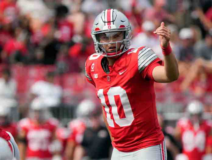 Julian Sayin, Ohio State, college football