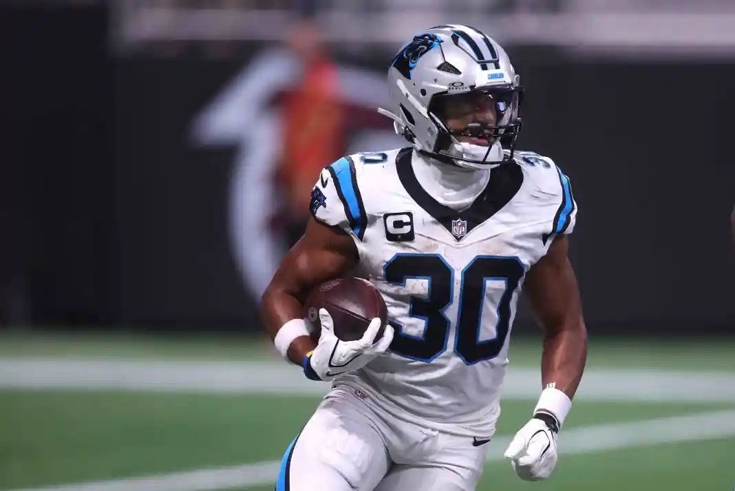 NFL: Carolina Panthers at Atlanta Falcons Chuba Hubbard, Carolina Panthers, NFL