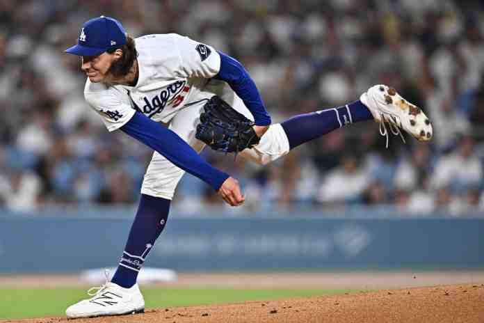 Tyler Glasnow, Los Angeles Dodgers, MLB