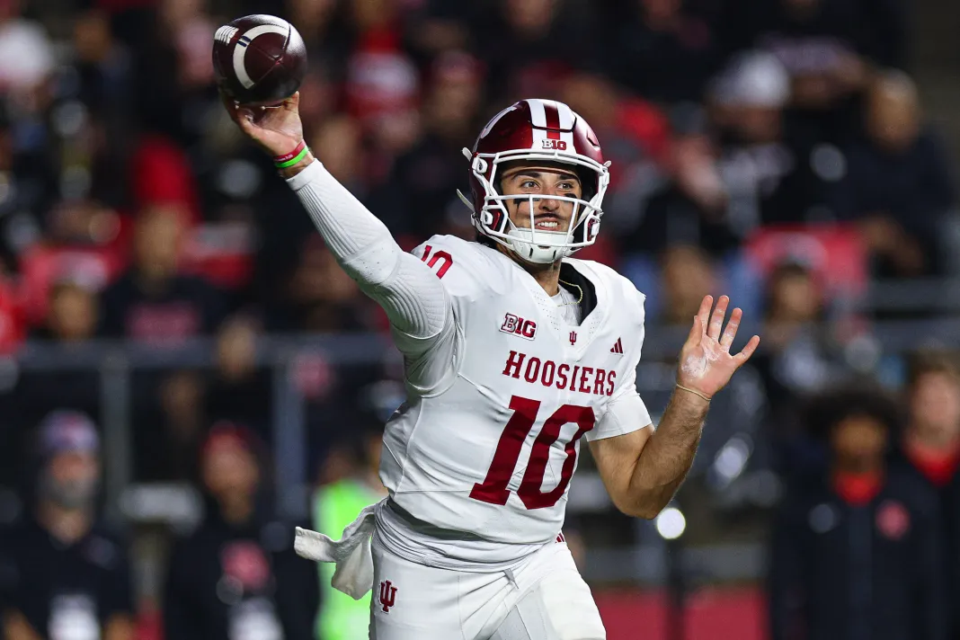 NCAA Football: Indiana at Rutgers Josh Hoover, Indiana, college football