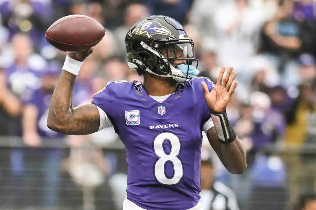 NFL: Tennessee Titans at Baltimore Ravens Lamar Jackson, Baltimore Ravens, NFL