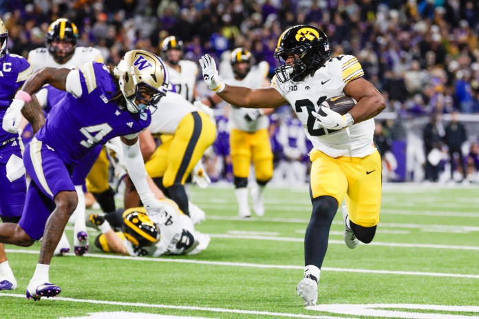L.J. Phillips Jr. Iowa Hawkeyes running back