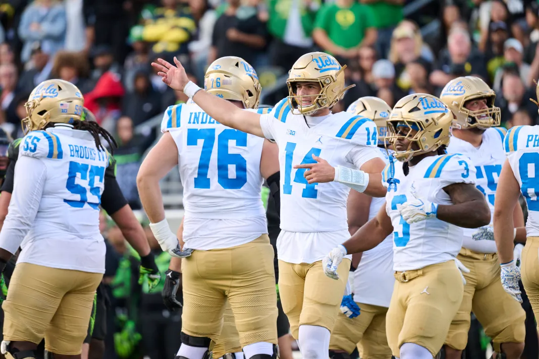 NCAA Football: UCLA at Oregon week 7 college football power ratings predictions projections