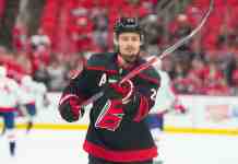 NHL Predictions: Expert Picks on Sunday, October 18 Sebastian Aho, Carolina Hurricanes, NHL