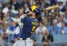 Steve Makinen’s MLB Picks from Betting Splits and Systems for Thursday, October 15 Jake Bauers, Milwaukee Brewers, MLB