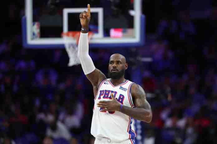 LeBron James, Philadelphia 76ers, NBA