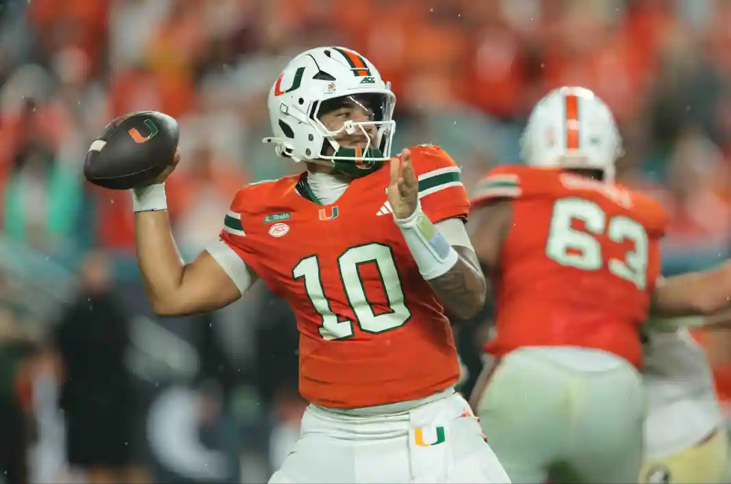 NCAA Football: Florida State at Miami Darian Mensah, Miami (FL), college football