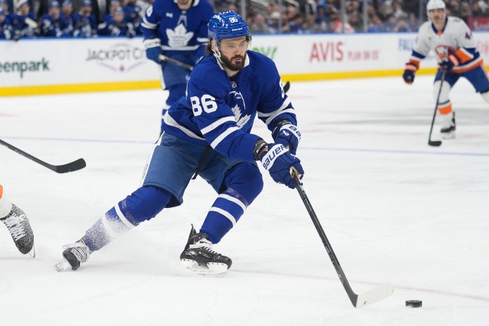 Kirill Marchenko Toronto Maple Leafs right wing