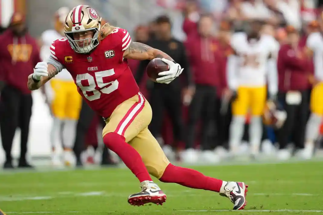 NFL: Washington Commanders at San Francisco 49ers George Kittle, San Francisco 49ers, NFL