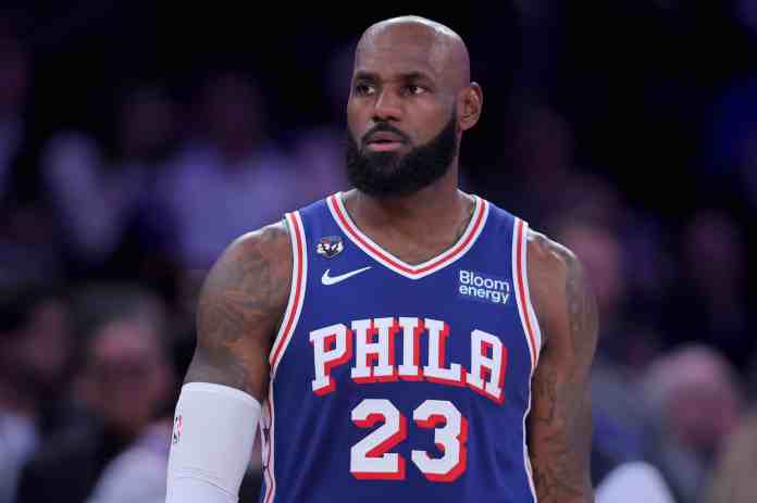 LeBron James, Philadelphia 76ers, NBA