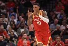 NBA Player Props Today: Top Picks for Wednesday, October 28 Rockets forward Jabari Smith Jr. celebrates a play against the Mavericks during the 2026-27 season.