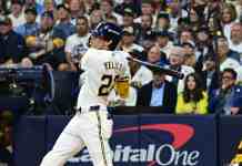 Steve Makinen’s MLB Picks from Betting Splits and Systems for World Series Game 2, Saturday, October 24 Christian Yelich, Milwaukee Brewers, MLB