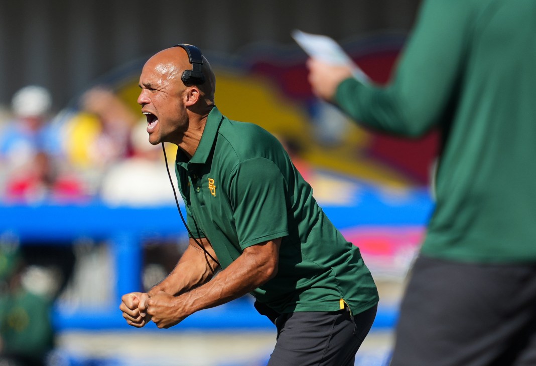 NCAA Football: Baylor at Kansas Fired Baylor coach Dave Aranda